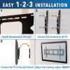 Tilt TV Bracket Fits 55"-80" TV Wall Mount Bracket Max VESA 850x450