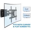 Full Motion TV Wall Mount with Swivel and Tilt | 32" to 82" | 132 lbs.