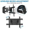 Full Motion TV Wall Mount with Swivel and Tilt | 32" to 82" | 132 lbs.