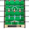 4 in 1 Combo Game Table Set for Home, 3ft Game Room w/Ping Pong, Foosball, Table Hockey, Billiards Kids Adult