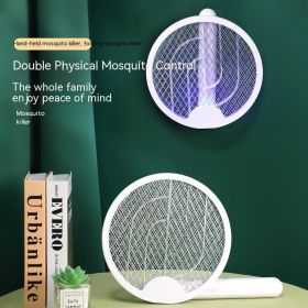 Three In One Folding Mosquito Swatter Lithium Battery Flyswatter